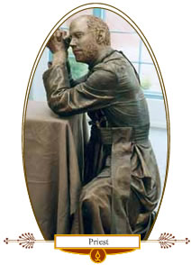 Sculpture Priest